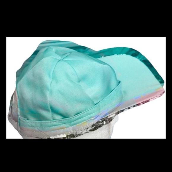 Kate Lord Woodman’s Women’s Baseball Cap Hat Light Blue Starfish Adjustable - Picture 10 of 12